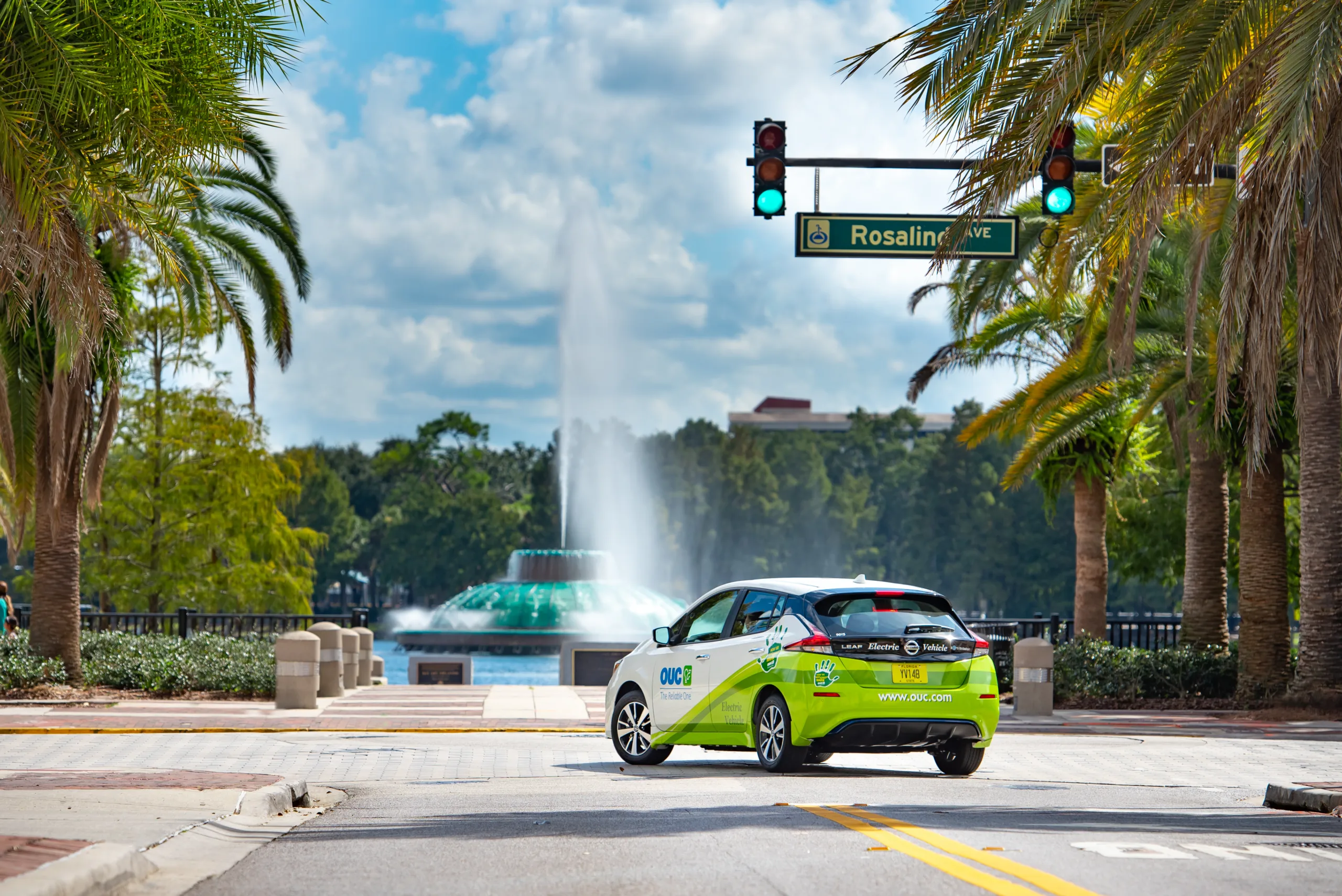 OUC EV at Lake Eola
